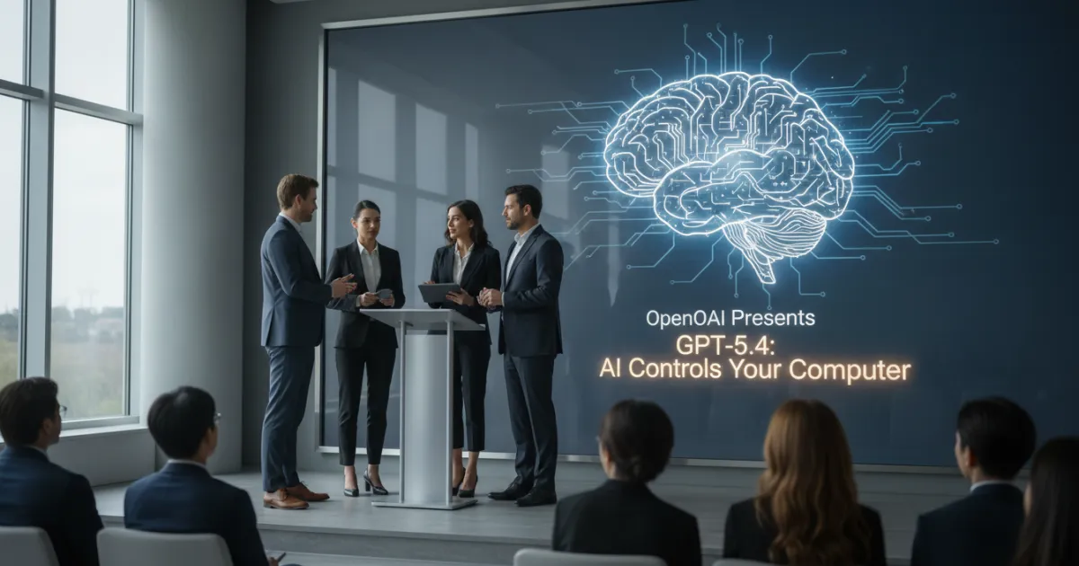 OpenAI GPT-5.4: La nuova AI che controlla il tuo PC