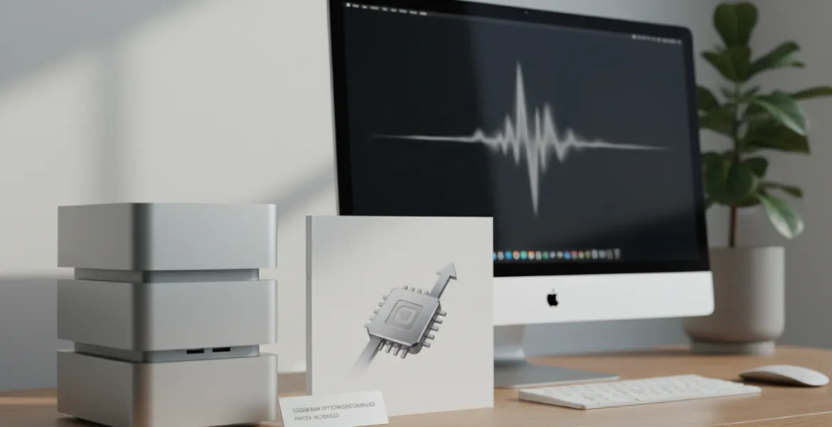 Apple Mac Studio: Sparisce l'opzione con 512GB di RAM, prezzi in aumento