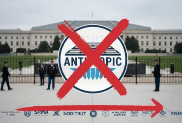 Pentagono stoppa Anthropic: stop all'IA per i fornitori del dipartimento della difesa