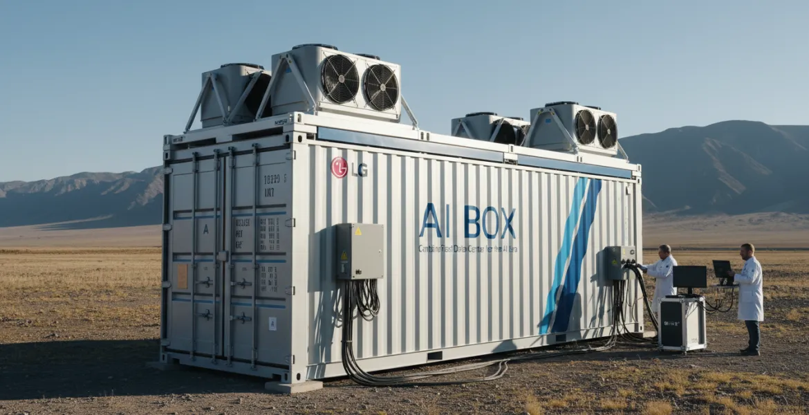 LG presenta AI Box: il data center containerizzato per l'era dell'Intelligenza Artificiale