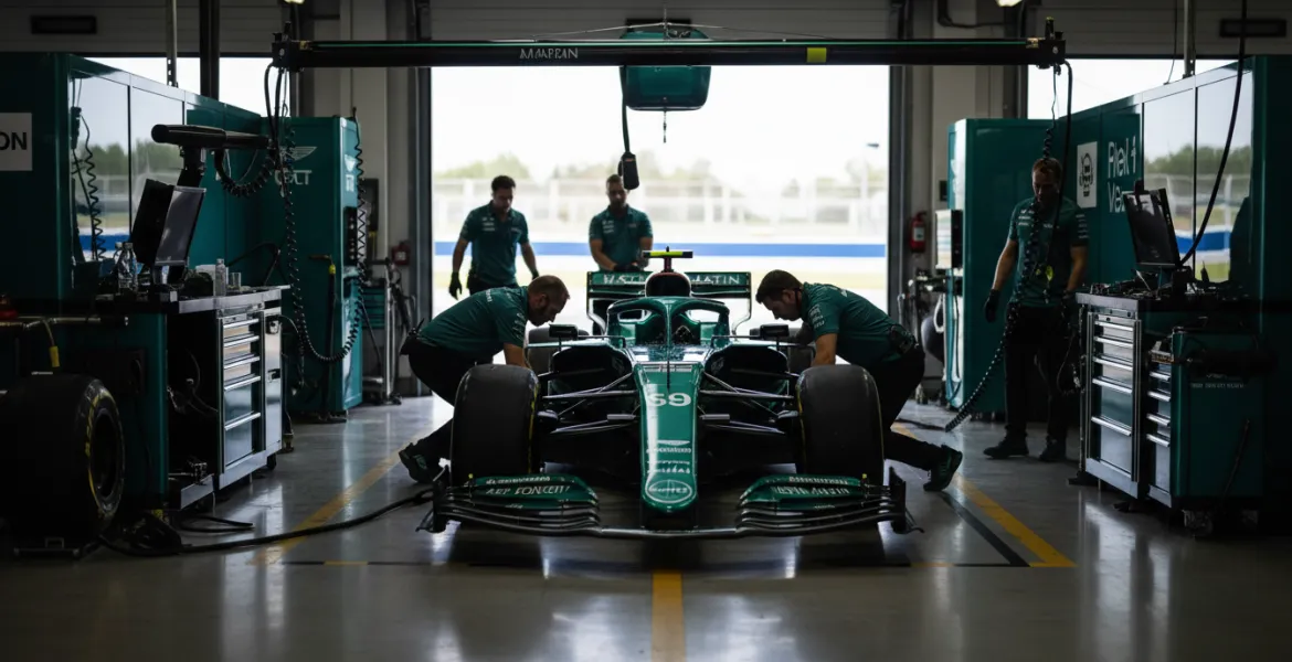 F1: Aston Martin sull'orlo del baratro, scorte batterie esaurite!