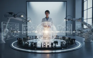 Rivoluzione fotonica: Intelligenza artificiale addestrata con la luce