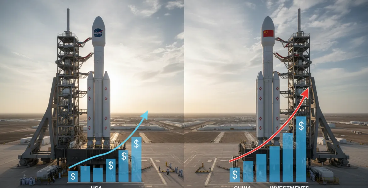 Corsa allo spazio: la Cina sfida il dominio USA con investimenti record