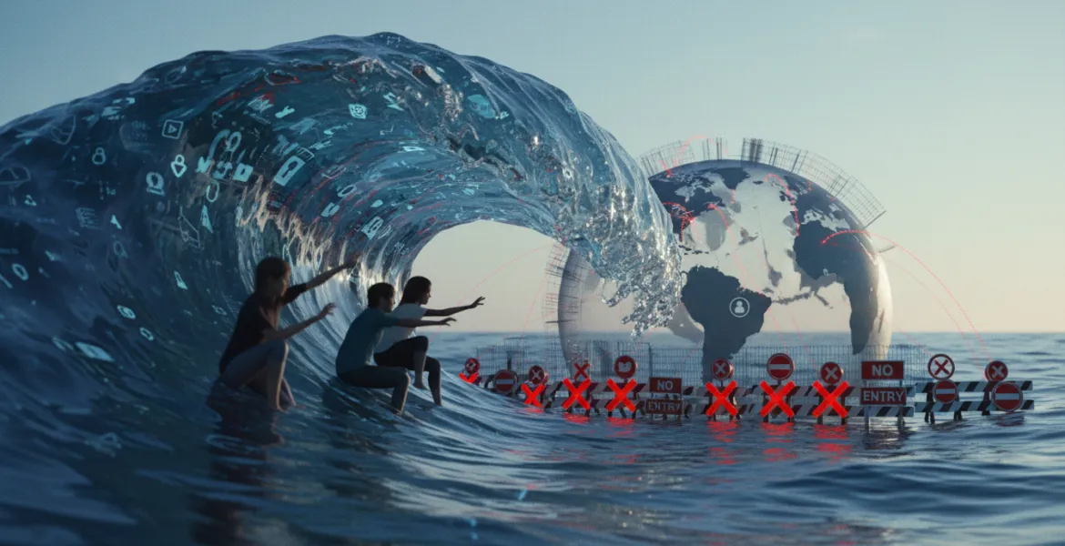 Social Media vietati ai minori: L'onda restrittiva si propaga nel mondo