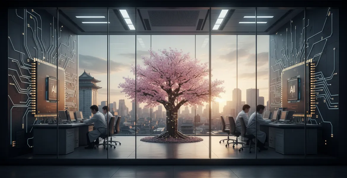 Giappone punta al dominio dei chip per l'AI fisica entro il 2040