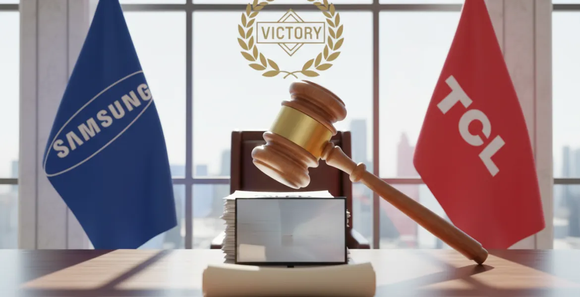 Samsung vince la prima battaglia legale contro TCL per pubblicità ingannevole sui TV QLED