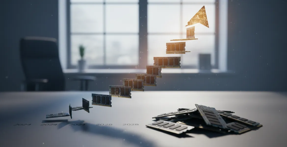 Allarme RAM: Prezzi in rialzo vertiginoso fino al 2028