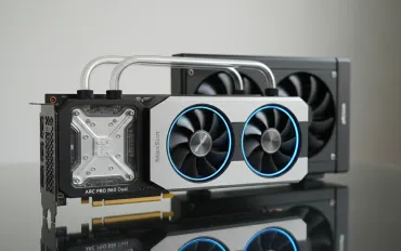 MaxSun rivoluziona le schede grafiche: Arriva la Arc Pro B60 Dual con raffreddamento a liquido