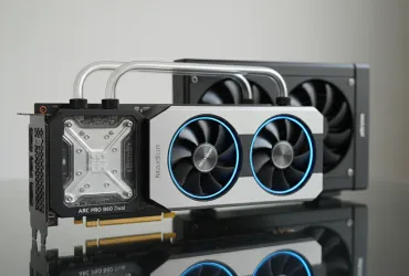 MaxSun rivoluziona le schede grafiche: Arriva la Arc Pro B60 Dual con raffreddamento a liquido