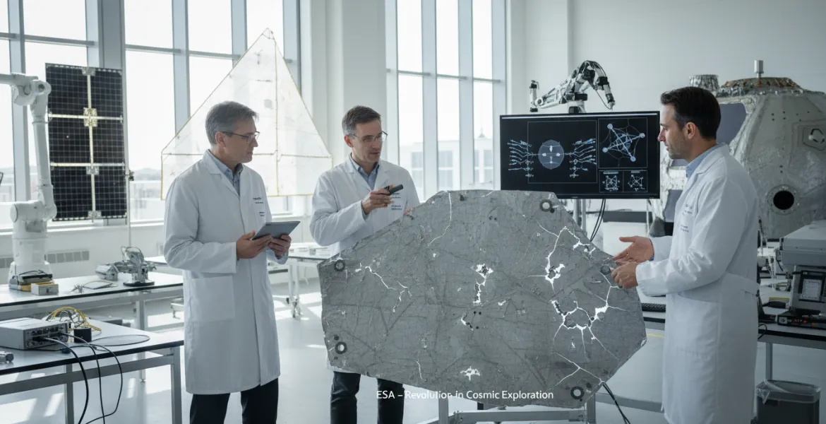 ESA sviluppa materiale auto-riparante per veicoli spaziali: Rivoluzione nell'esplorazione cosmica