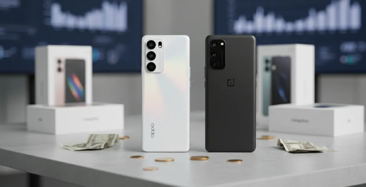 Oppo e OnePlus alzano i prezzi: cosa succede al mercato smartphone