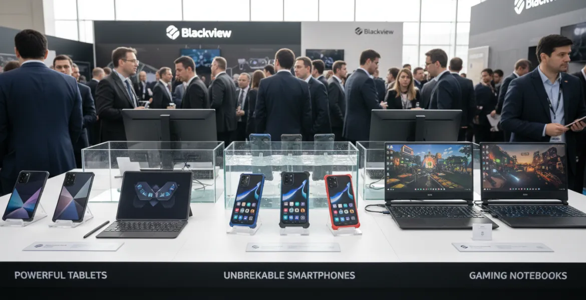 Blackview rivoluziona il MWC 2026: Smartphone indistruttibili, tablet potenti e notebook da gaming