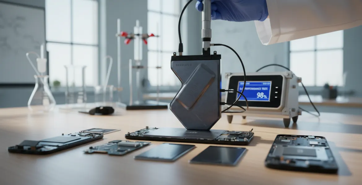 Samsung testa batterie al silicio-carbonio: svolta per l'autonomia degli smartphone