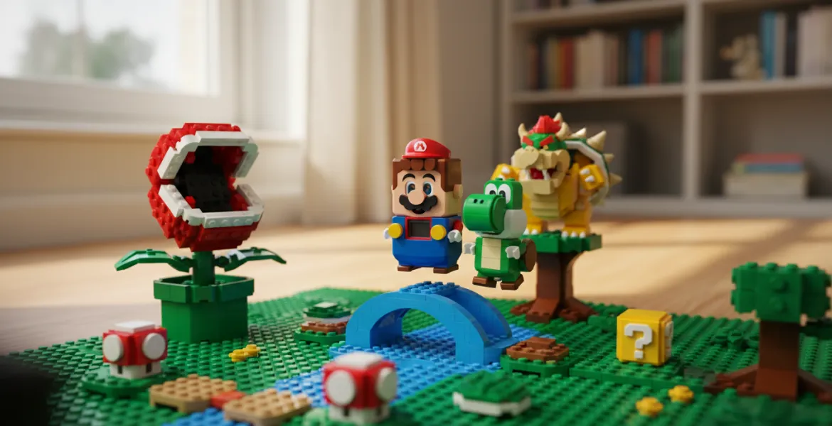 LEGO Super Mario: Arriva la prima minifigure di Mario!