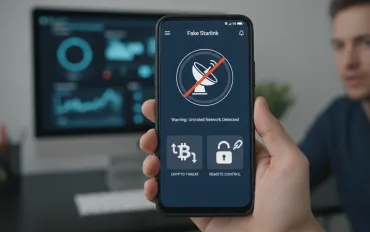 Falso Starlink su Android: Minaccia crypto e controllo remoto