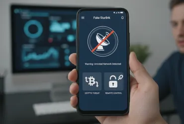 Falso Starlink su Android: Minaccia crypto e controllo remoto