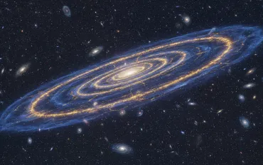 Scoperta Shock: Materia oscura disposta a 'Frittella' nell'Universo locale