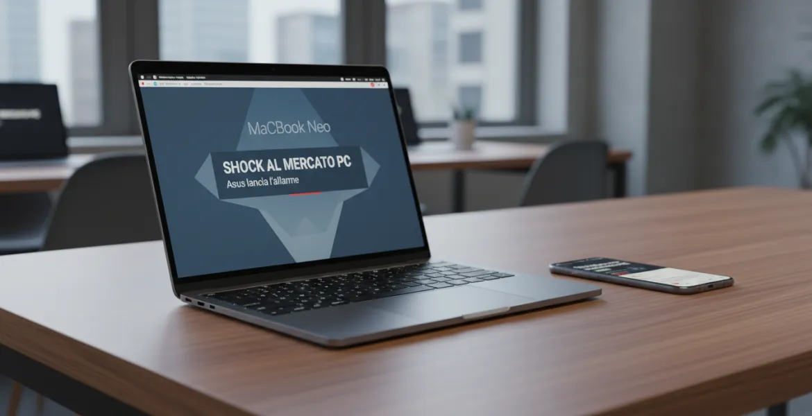 MacBook Neo: Shock al Mercato PC, Asus lancia l'allarme