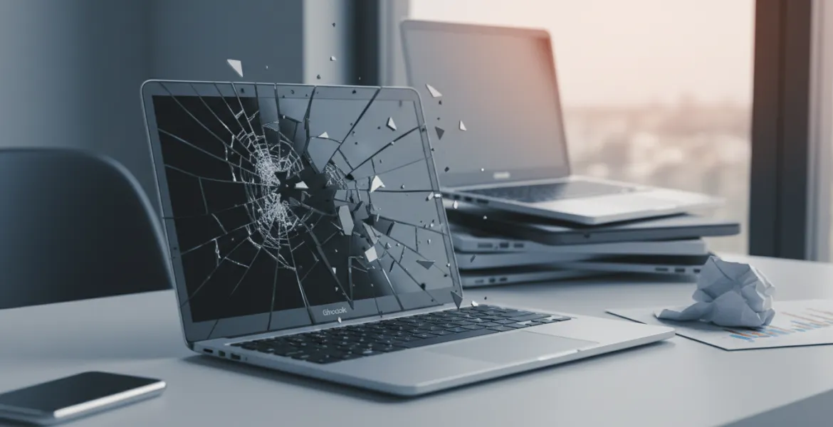 Crollo previsto per i Chromebook: il mercato PC in affanno