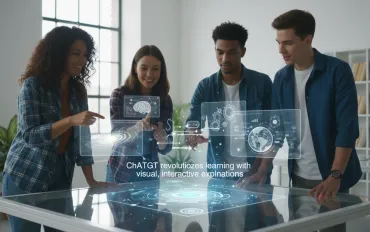 ChatGPT rivoluziona l'apprendimento con spiegazioni visive interattive