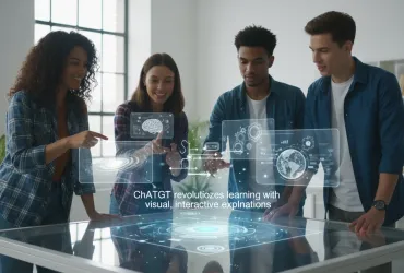 ChatGPT rivoluziona l'apprendimento con spiegazioni visive interattive
