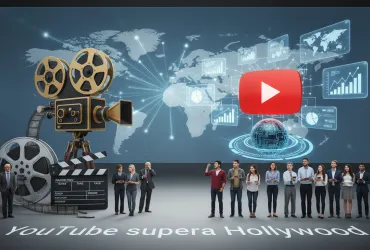 YouTube supera Hollywood: Rivoluzione nel mercato pubblicitario globale