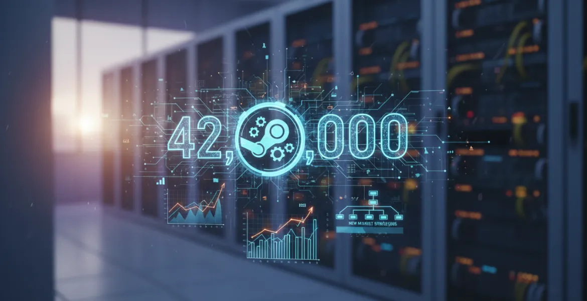 Steam da record: 42 milioni di giocatori simultanei e nuove strategie di mercato