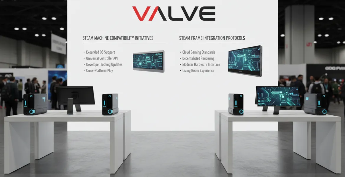 Valve rivela i programmi di compatibilità per Steam Machine e Steam Frame al GDC 2026