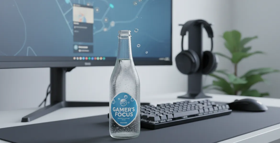 Acqua frizzante: la nuova arma segreta dei gamer per la concentrazione