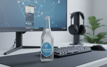 Acqua frizzante: la nuova arma segreta dei gamer per la concentrazione