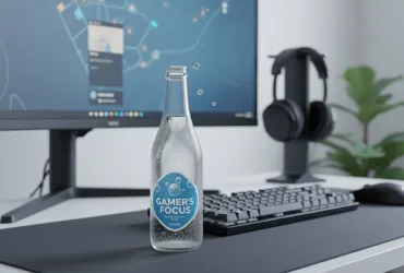 Acqua frizzante: la nuova arma segreta dei gamer per la concentrazione