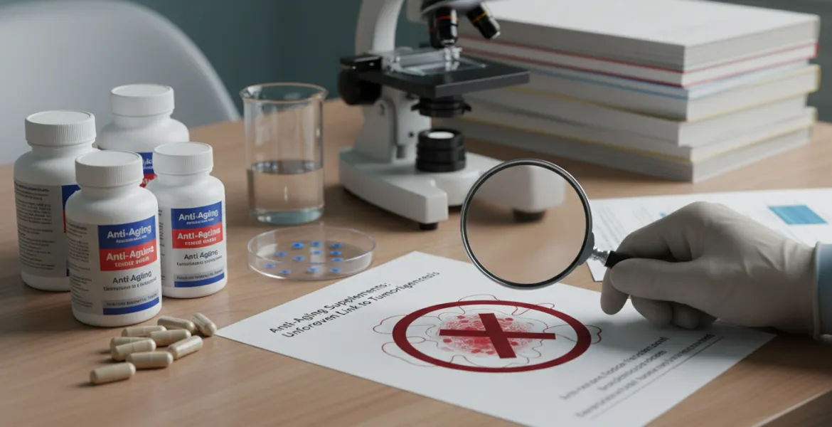 Integratori anti-età: scoperta shock sul loro legame con la crescita tumorale