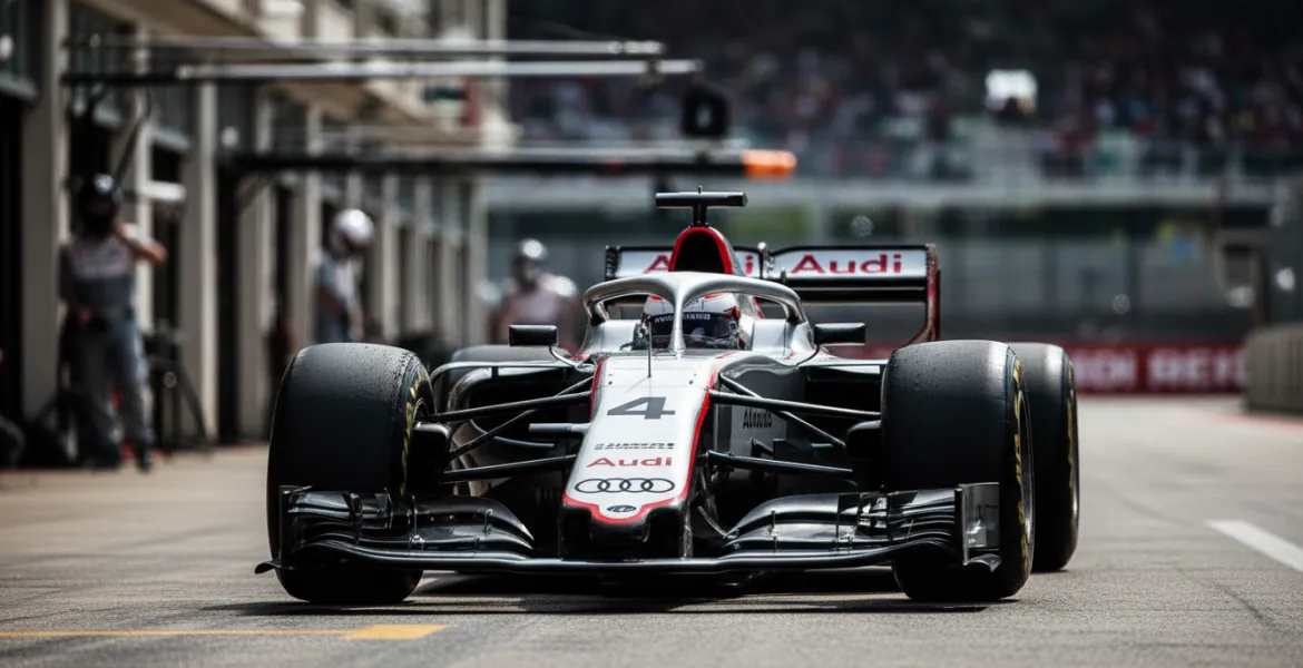 Audi R26: Rivoluzione F1 con pinze freno a otto pompanti!