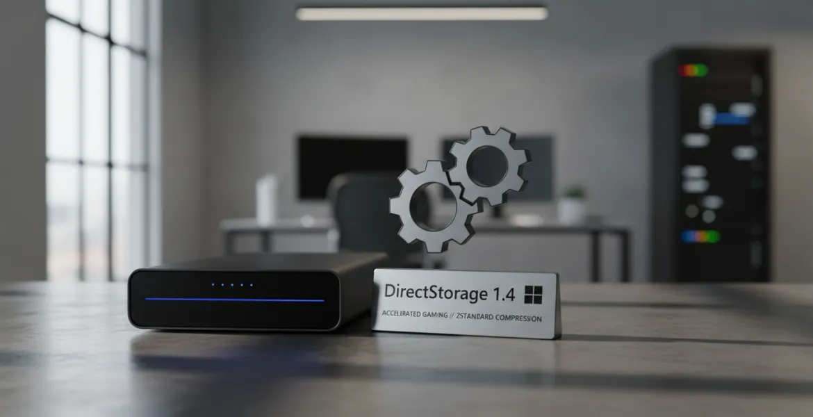 DirectStorage 1.4: Microsoft accelera il gaming con compressione Zstandard