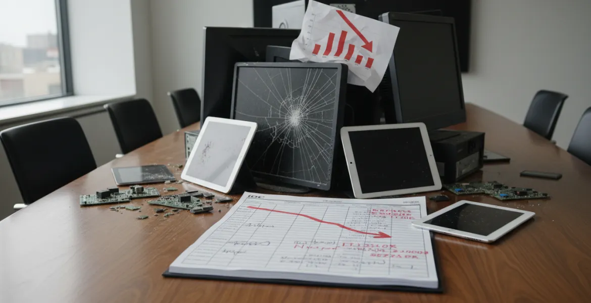 Crisi nel mercato PC e tablet: IDC rivede drasticamente le previsioni di crescita