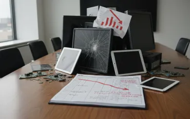 Crisi nel mercato PC e tablet: IDC rivede drasticamente le previsioni di crescita