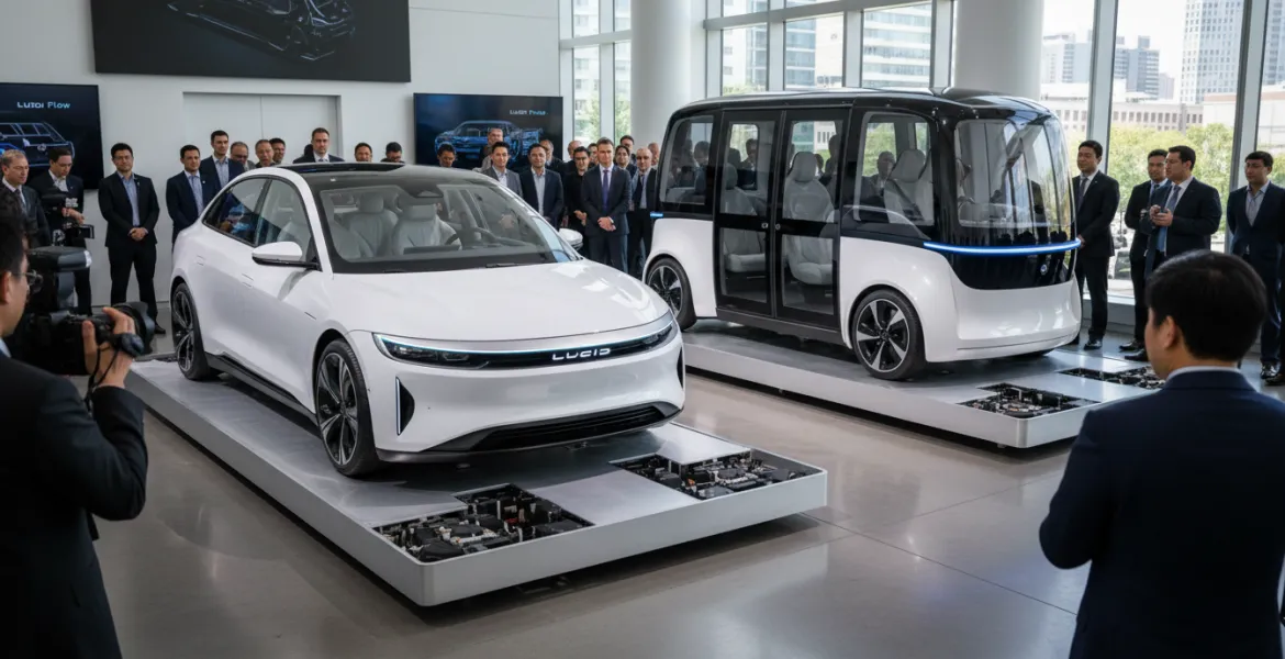 Lucid Motors svela la piattaforma per auto elettriche più accessibili e robotaxi