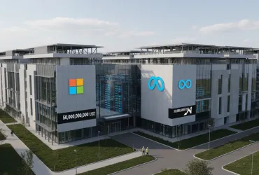 Boom dell'IA: Microsoft e Meta investono 50 miliardi di dollari in data center