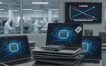 Intel in crisi: Boom dell'IA causa penuria di processori fino al 2026