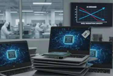 Intel in crisi: Boom dell'IA causa penuria di processori fino al 2026