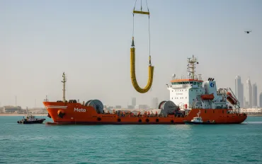 Meta, stop ai lavori del cavo sottomarino 2Africa nel Golfo Persico: cosa sta succedendo