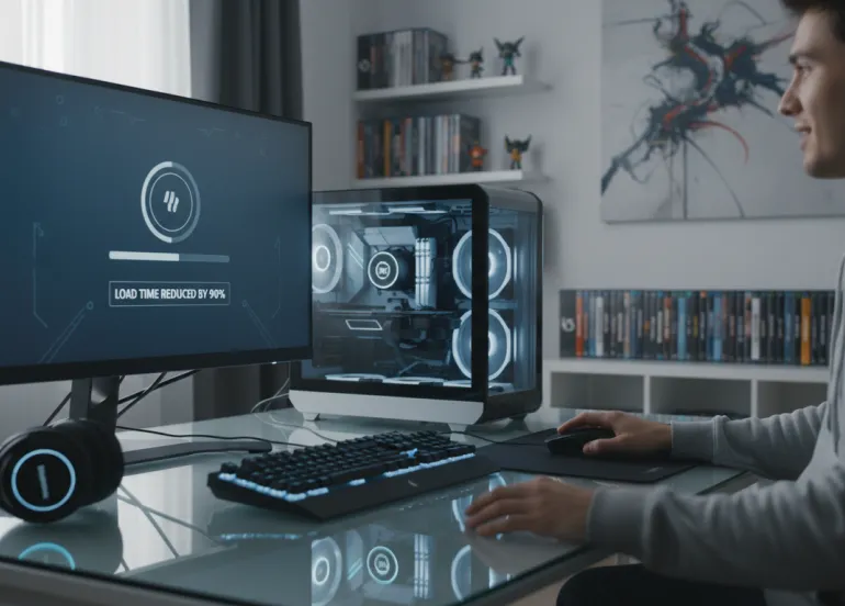 Rivoluzione nel Gaming PC: Microsoft accelera i tempi di caricamento