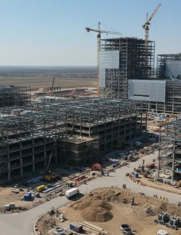 Elon Musk annuncia la costruzione di una mega-fabbrica di chip AI