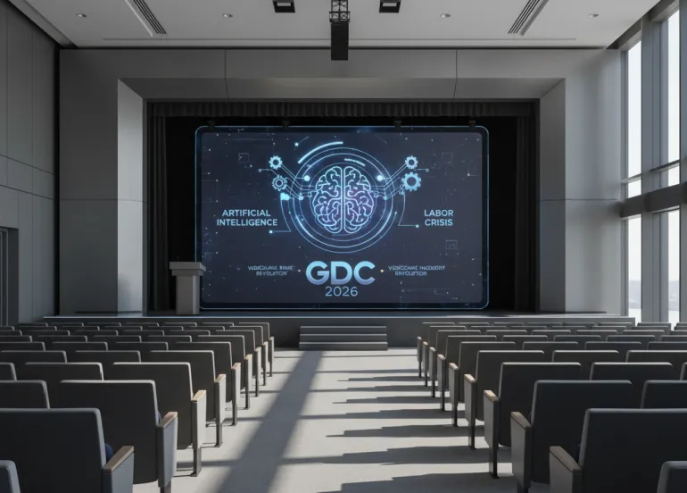 GDC 2026: Intelligenza artificiale e crisi del lavoro rivoluzionano l'industria dei videogiochi