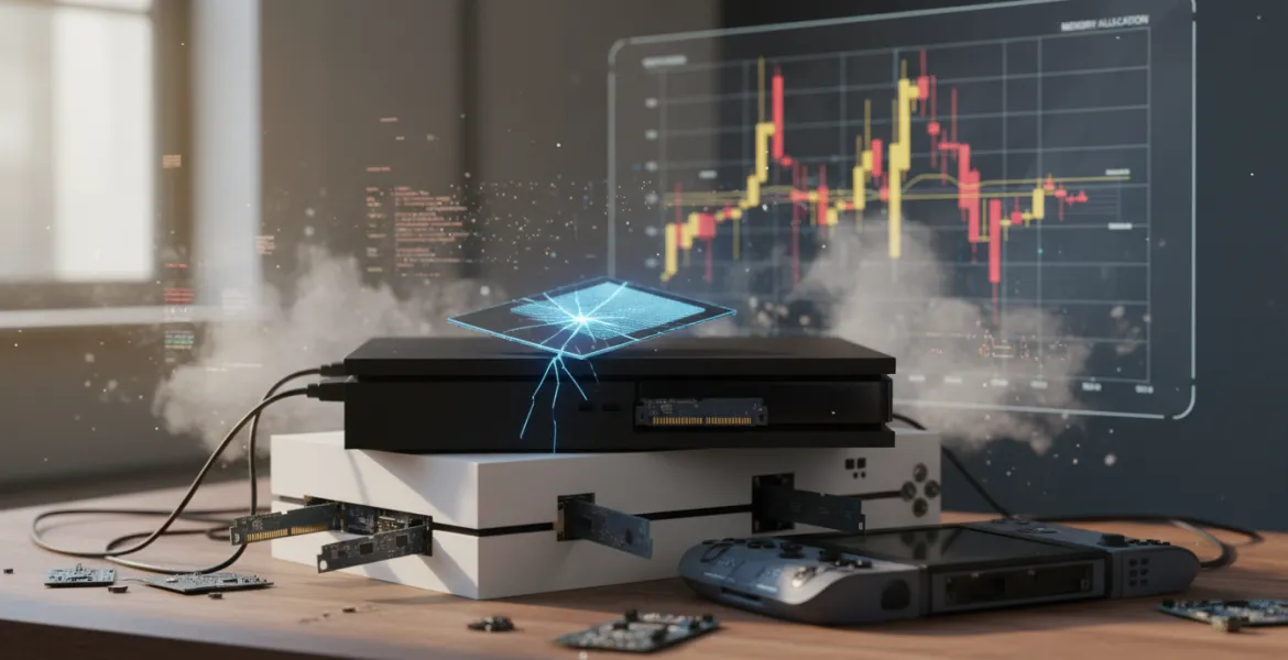 Crisi della memoria: nuove console a rischio e ottimizzazione dei giochi in arrivo