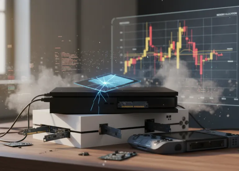 Crisi della memoria: nuove console a rischio e ottimizzazione dei giochi in arrivo