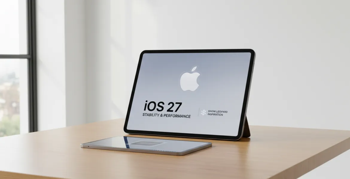 iOS 27: Apple punta su stabilità e performance come con Snow Leopard