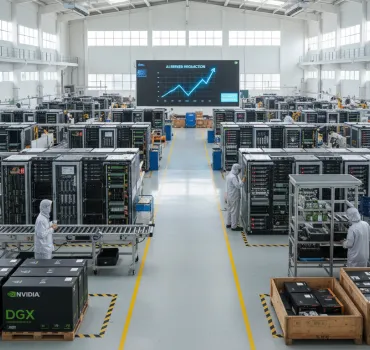 Foxconn cavalca l'onda dell'IA: produzione record di server Nvidia in vista