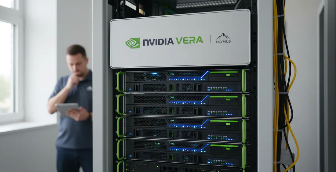 Nvidia Vera: Rivoluzione nei server CPU con core Olympus e performance AI