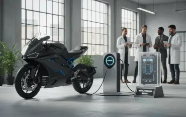 Rivoluzione nella ricarica delle moto elettriche: batteria finlandese da record
